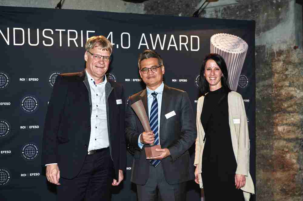 欧陆注册光电数位转型成效亮眼，，，获德国ROI-EFESO工业4.0大奖肯定