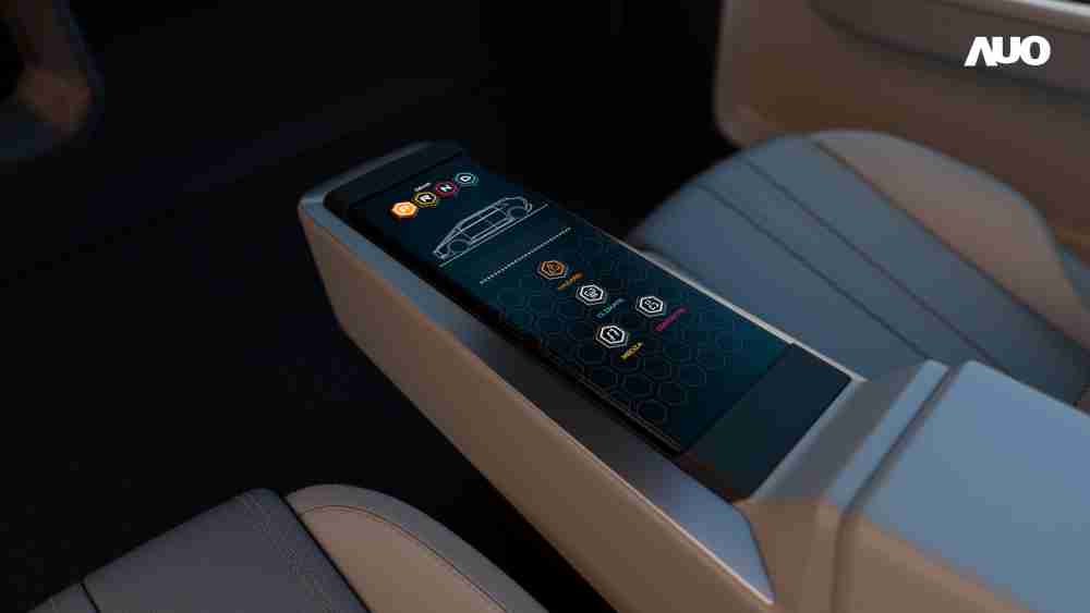 欧陆注册以人性化设计打造多变形态中控显示(Morphing Center Control)，，，不使用时仅平面显示信息，，进行操作时，，，，显示器则会动态隆起，，，转变成3D实体按钮，，，，并有触觉回馈，，，，展示人机互动新体验